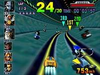 une photo d'Ã©cran de F-Zero X sur Nintendo 64